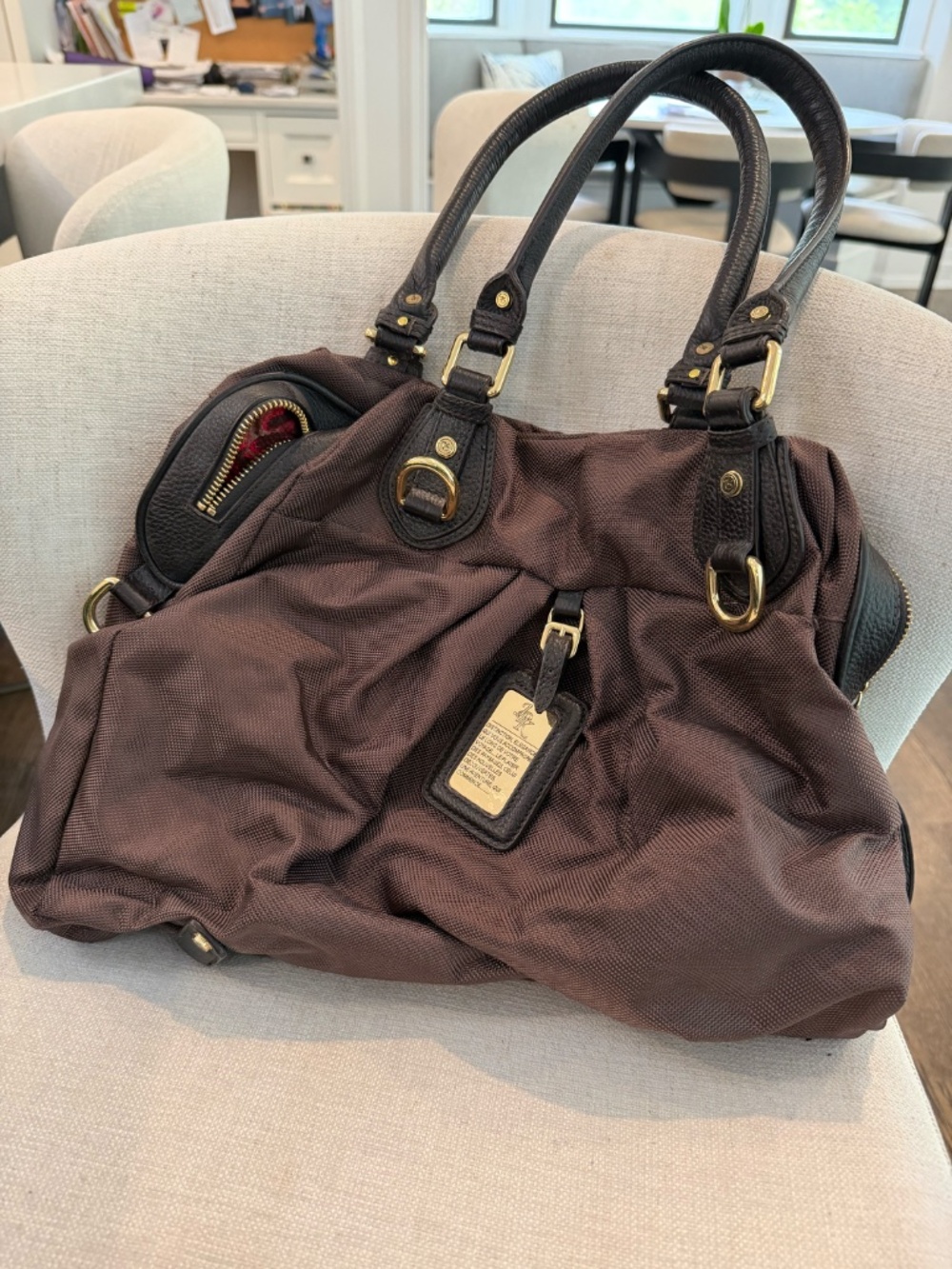 JPK Paris 75 shoulder bag brown vintage